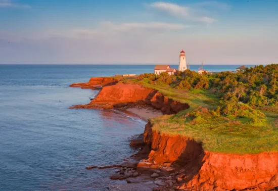 Paesaggio naturale a Prince Edward Island