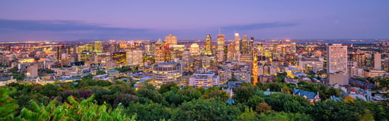 Panorama di Montréal