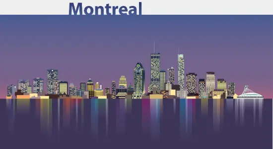 Vancouver nel Canada occidentale