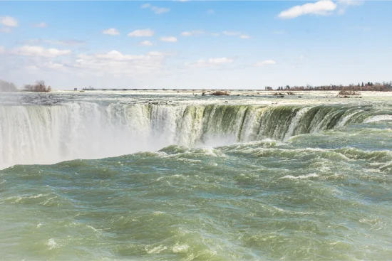 Panorama gratuito delle Cascate del Niagara dal lato canadese